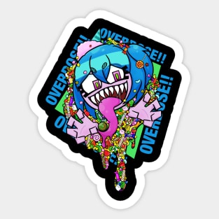 Candy Overdose! Sticker